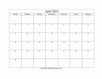 editable april 2023 calendar