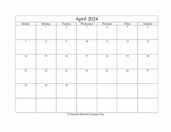editable april 2024 calendar