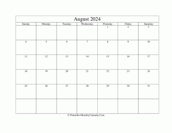 editable august 2024 calendar