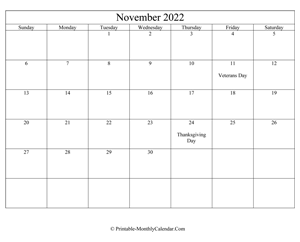 editable november 2022 calendar