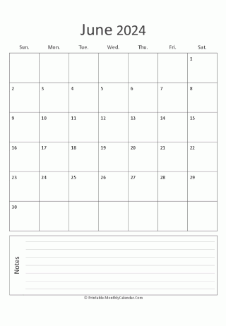 june 2024 printable calendar portrait